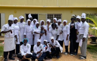 37 jóvenes en Mbour se forman en cocina y preparan su futuro profesional